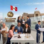 Equipo de abogados especialistas en Perú del Grupo Soluciones Jurídicas asesorando a clientes.